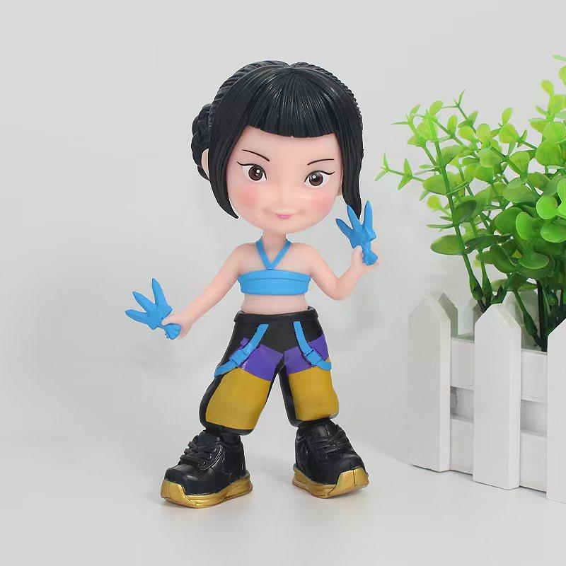 3PCS  Anime KPop Devil Hunter Doll Vinyl Toy Rumi Mira Zoi Character Vinyl Mask Blind Box Ornament Toy Birthday Gift