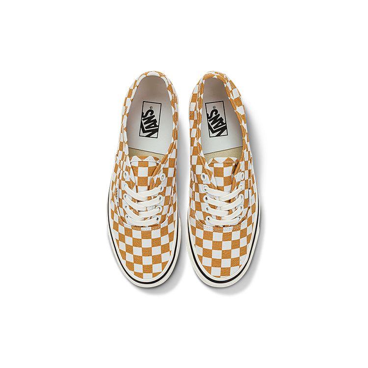 Vans Authentic 44 DX Checkerboard - Honey Yellow Unisex Sneakers VN0A7Q5CBLS