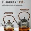 2L Glass Teapot Kettle with Lift Handle
