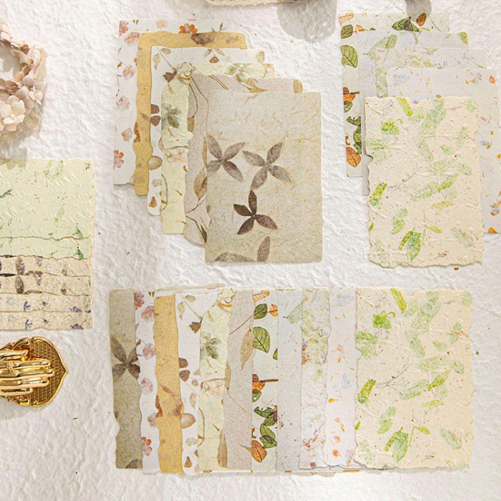 28PCS Multicolor Scrapbooking Paper DIY Scrapbooking Collage Materials Journal Bookmark  Gift