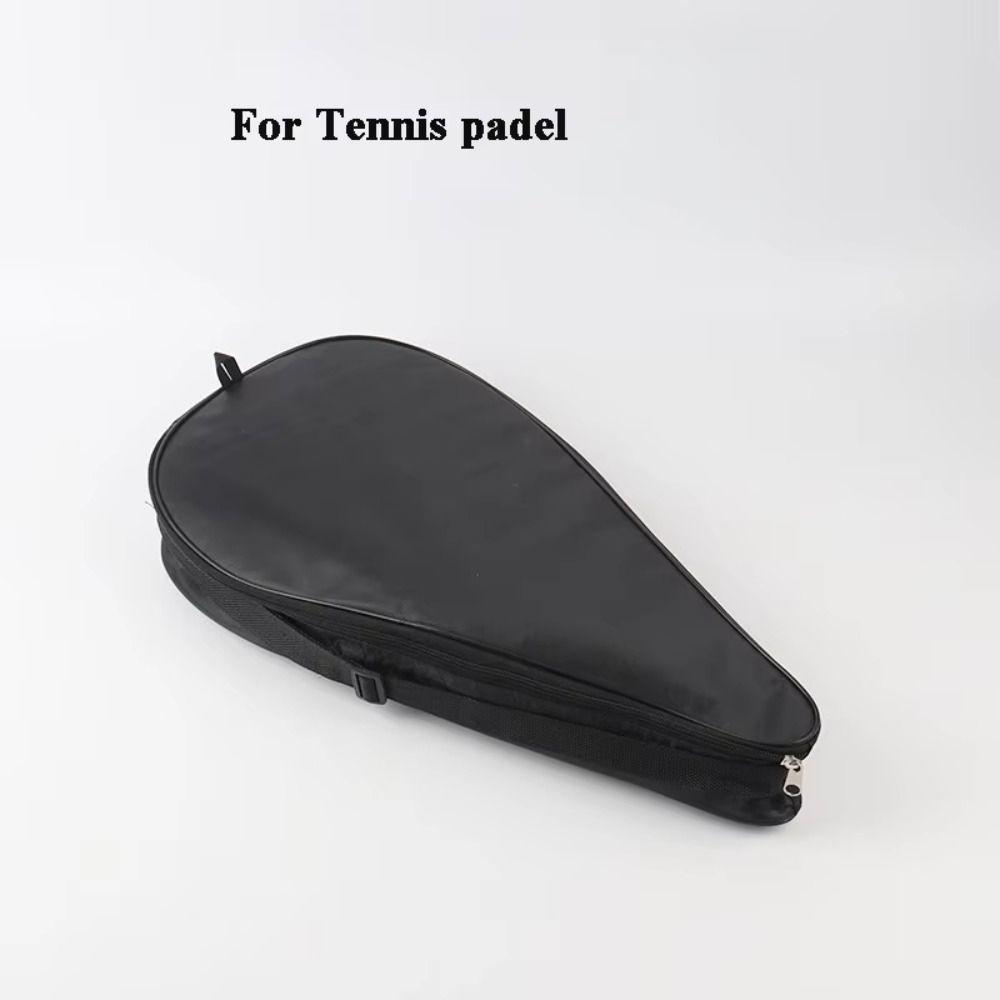 Adjustable Strap Tennis Paddle Bag Soft Face Racket Bag Tennis Shoulder Bags Adult Teenager