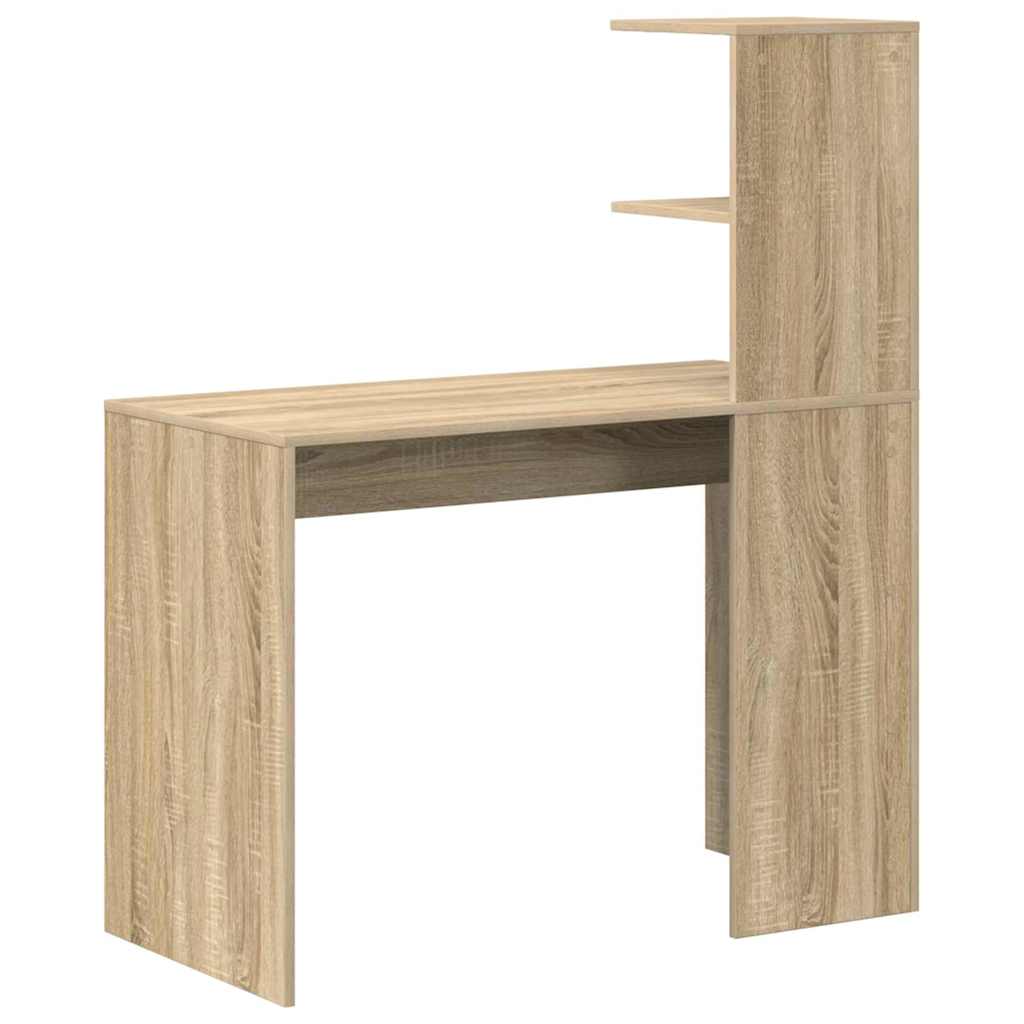 Desk in Sonoma Oak 102 x 50 x 124 cm Particleboard