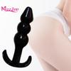 Couple Sharing Sex Toys Sex Anal Plug Funny Transparent Large Ergonomic Butt Plug Couple