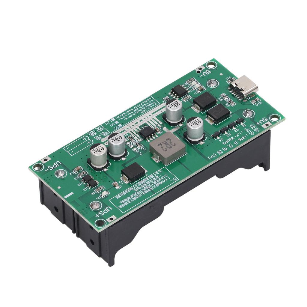 15W 3A Hochleistungs-USV-Akku-Ladebooster-Modul 18650 Lithium-Akku Step-Up-Ladegerätplatine 5V 1A