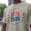 American 250 Shirt, USA 250th Anniversary Shirt, 1776-2026, July 4th Tee, USA Flag Vintage T-Shirt, America EST 1776, Patriotic Gift