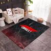 Kräftiges weißes Logo Design Fußmatte Geeignet für Außenbereiche Eingangsbereiche Esszimmer Spielzimmer Rutschfester Teppich Büros dekorieren Perfektes Geschenk für Frauen/Männer