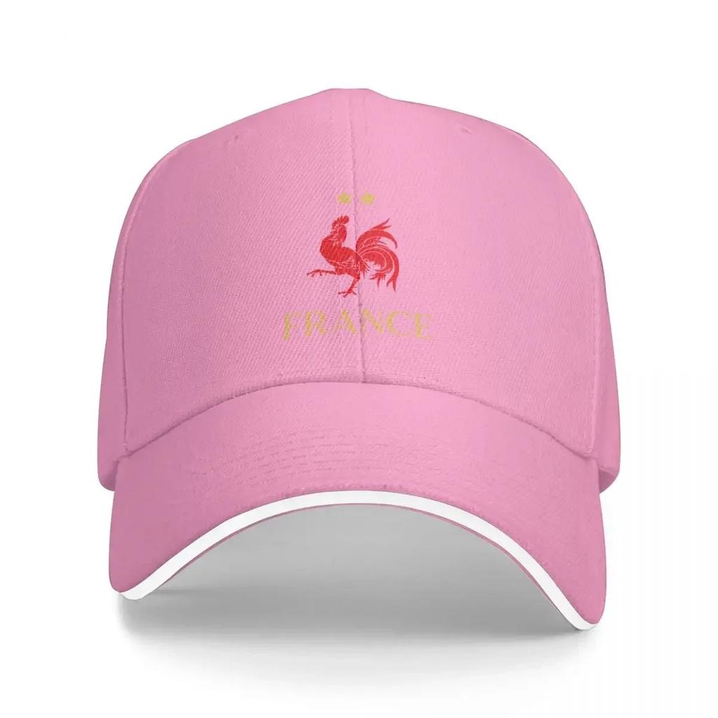 France Red Gold Cap Baseball Cap Hiking hat Luxury hat caps for Unisex Womens