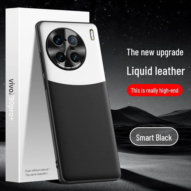 

Защитный чехол Liquid Leather для Vivo X90 Pro+ — конструкция, устойчивая к падениям, цельная, для максимальной защиты телефона. vivoX90pro+