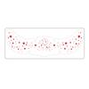 Temporary Tattoo Sticker, Red Freckles Face Tattoo, Waterproof Temporary Freckles Tattoo for Adults Festive Party Makeup
