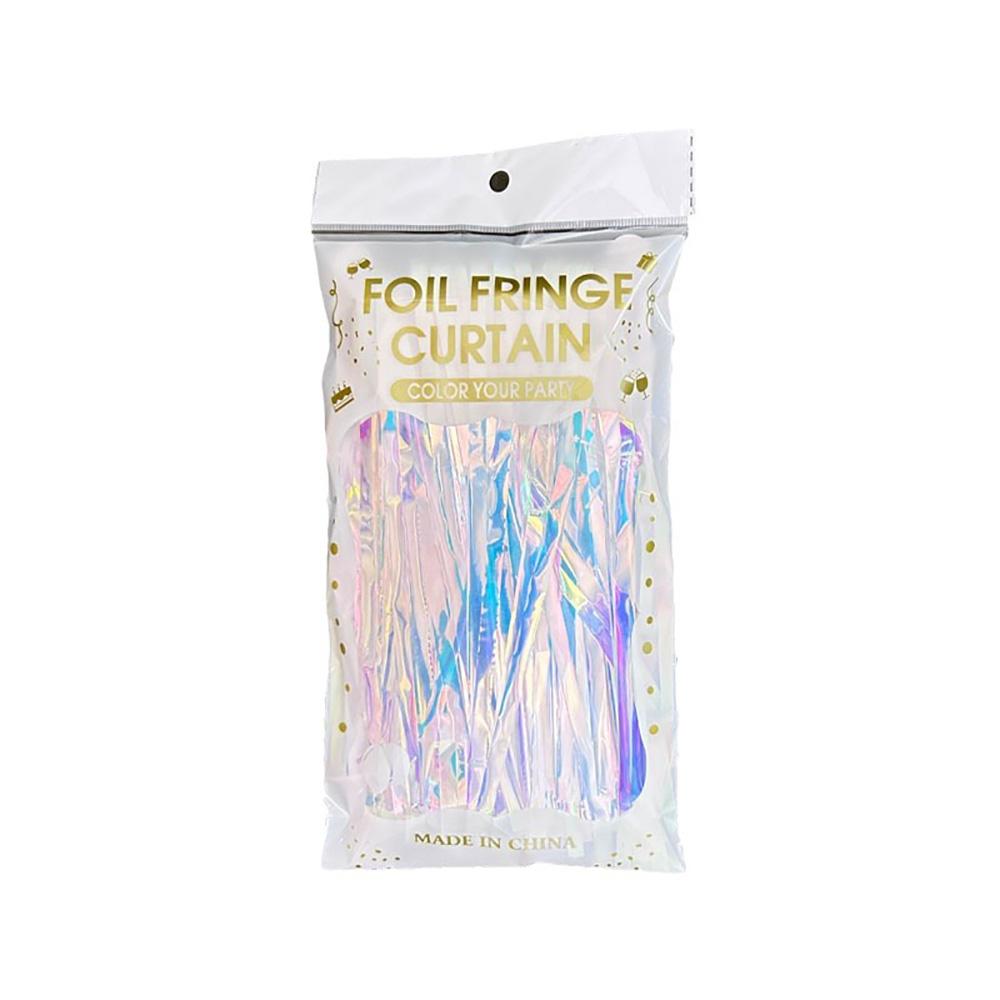 Colorful Laser Rain Curtain With Shining For Birthday Wedding Photo Background Wall Party Decoration Supplies