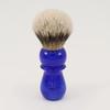 YAQI 24MM Blue Handle Silvertip Badger Hair Mens Shaving Brush Facial Beard Cleaning Appliance Solid Color Shaving Brush