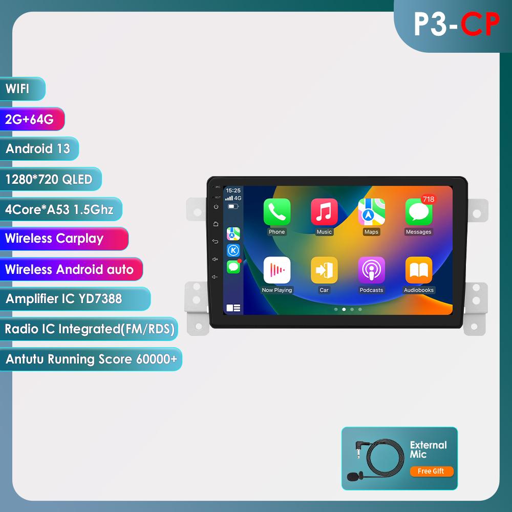 

Hizpo Intelli1280*720 Экран Android Для Suzuki Grand Vitara 3 2005-2015 Автомагнитола Мультимедийный Плеер Navi 2Din Стерео Carplay Головное Устройство Аудио P3CP 4Core 2G 64G