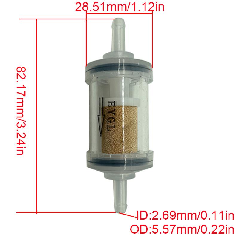 12 Type Universal Air Diesel Filter Parking Heater Parts Fuel Oil Filter Water Separator Replacement Fit Truck Bus Caravan Boat