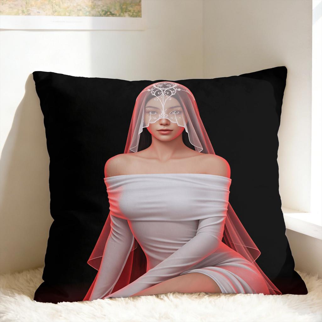 Game Romance Clubs Pillow Case Soft Pillow Cover For Wedding Party Home Decor Kawaii Cushion Cover
