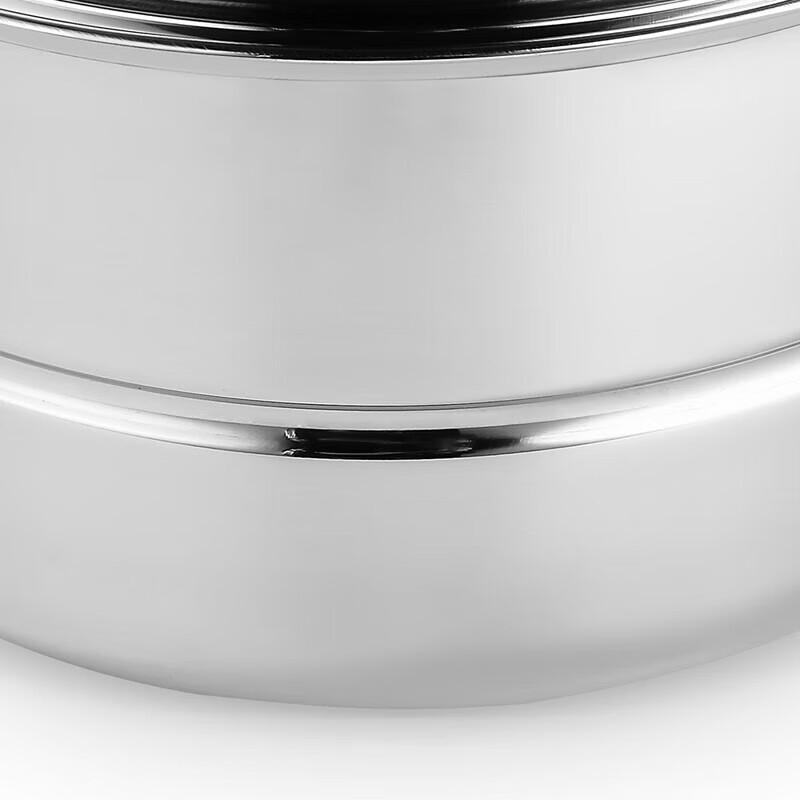 Deslang 26cm Stainless Steel Double-Layer Steamer