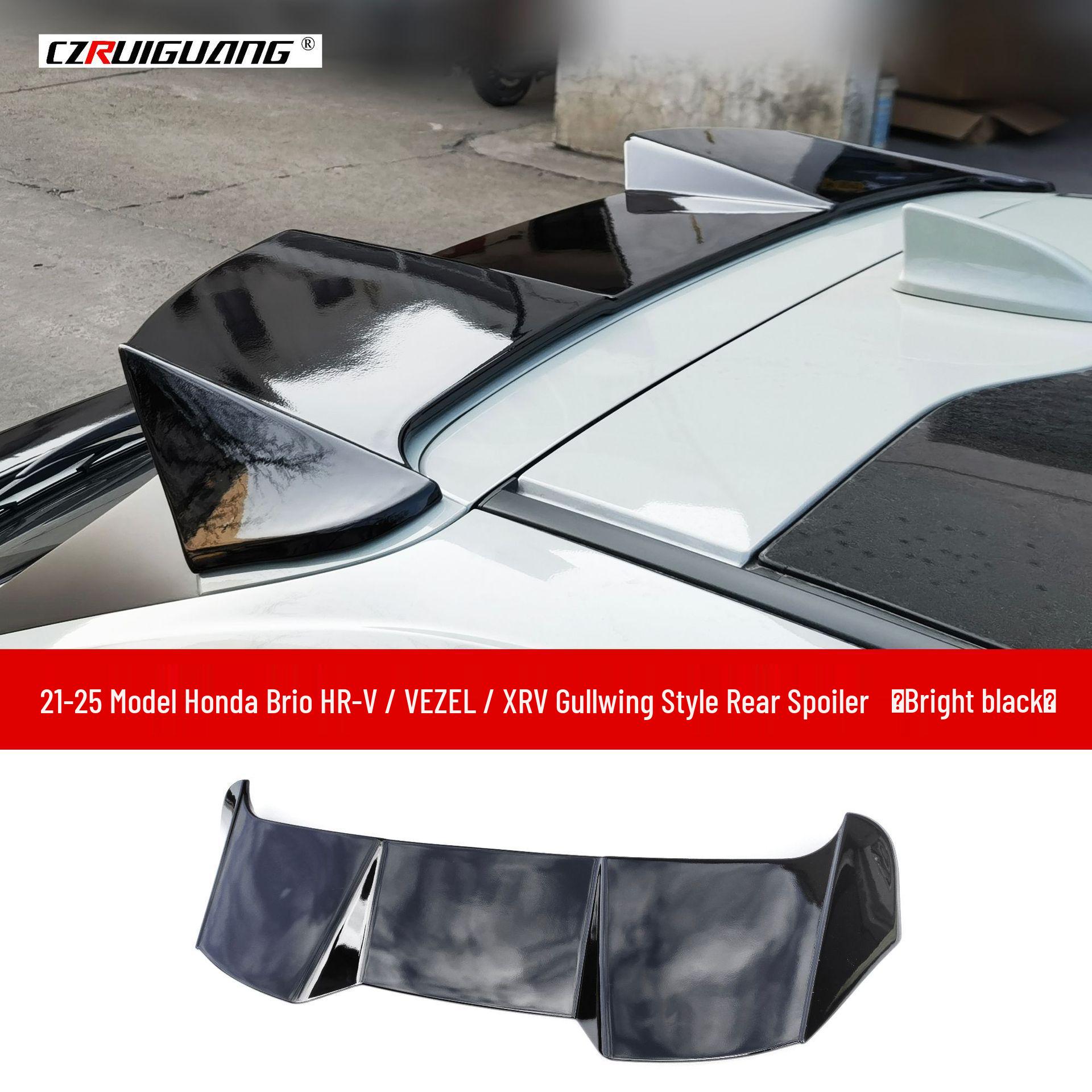 

Compatible Binzhi HRV 21-25 Model Gullwing Roof & Rear Spoiler, Front Lip, XRV Deflector Body Kit