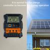 10A/20A/30A Solar Charge Controller LCD Display Solar Charge Regulator Current PWM Controller for Solar Panel Lead Acid Battery