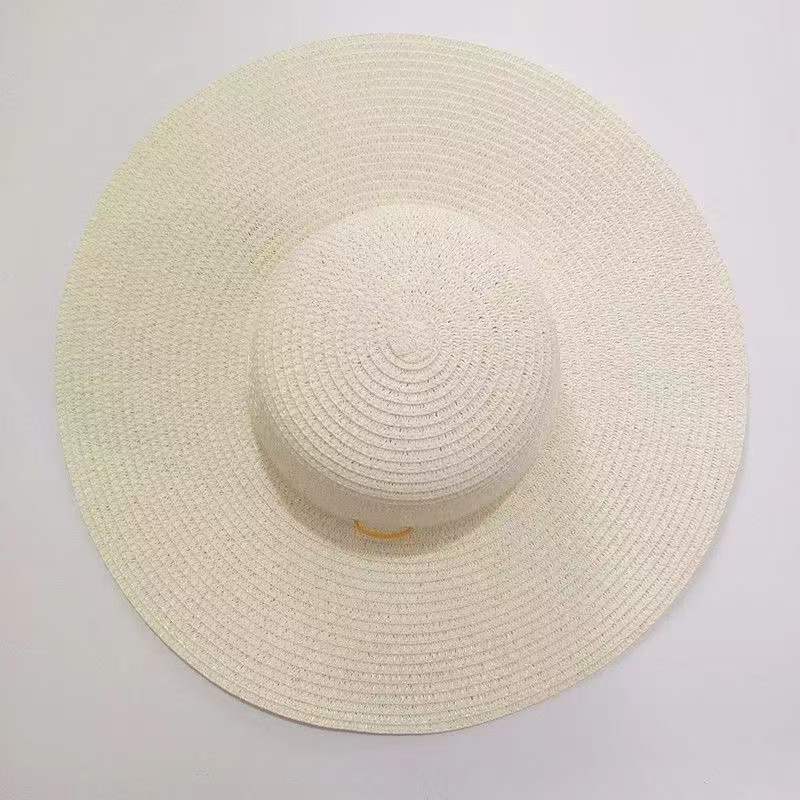 Summer New Farmers Work Sunshade Straw Hat, Labor Insurance Supplies, Big Brim Sunshade Straw Hat for Men