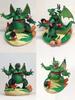 Drogan Boll Yajirobe Vs Cymbal Figurine Classic Anime Scenes Figures 8cm Pvc Action Figures Gk Statue Collection Model Toys Gift