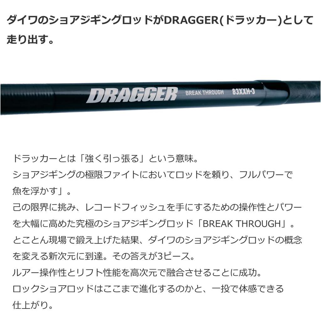 Daiwa DRAGGER BT 83XXH-3