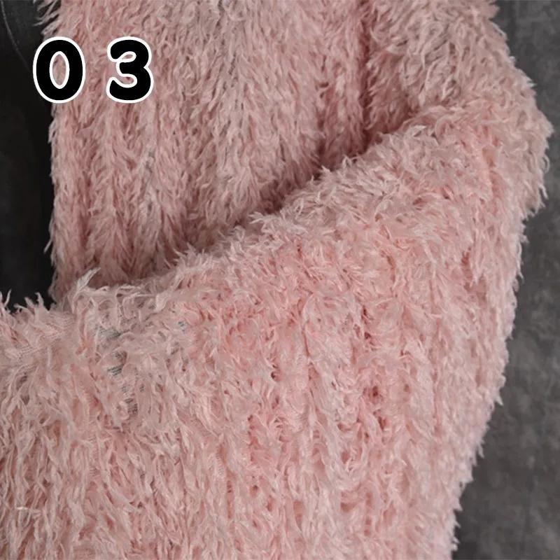 Tessuto con Frange di Piume Simulate 50x150cm Morbido Fatto a Mano DIY Materiale Decorativo per Sfondo Fotografico Costume di Scena Abito Soffice Fornitura