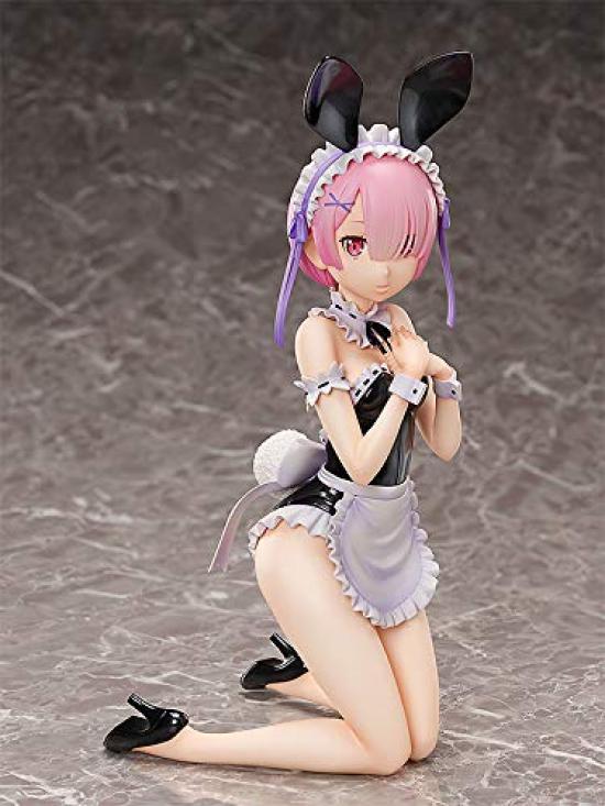 Life in Another Ram Bare Leg Bunny Scale PVC Painted Complete Figure ReZERO -Starting World- Ver. 1/4