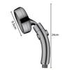 High Pressure Shower Head With One-key Stop Button Adjustable Water Saving Handheld Showerhead Universal Bathroom Spray Nozzle