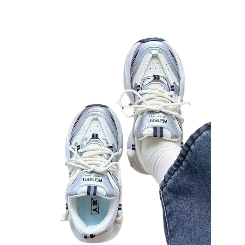 Daddy Shoes Women's 2025 Summer New Women's Shoes Sports Casual Shoes Platform Heightening Versatile Fried Street Trendy Shoes Women