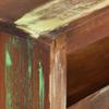 TV Cabinet Multicolored 110 X 30 X 40 Cm Solid Reclaimed Wood