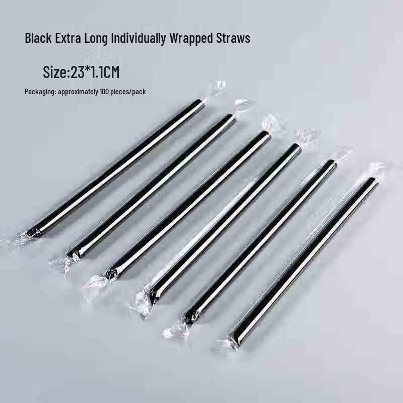 Disposable Extra Thick Boba Tea Straws
