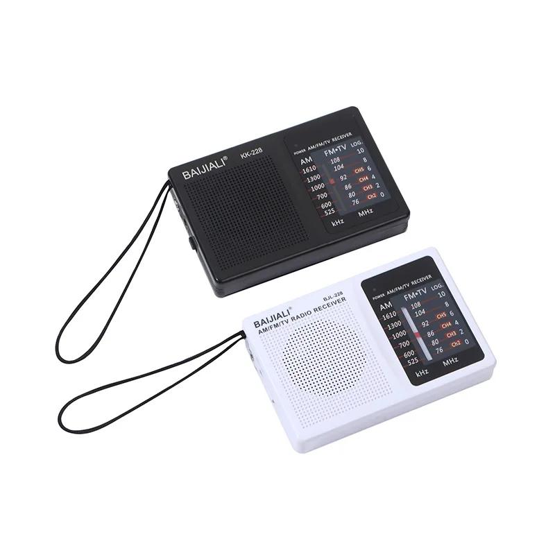 Portable Radio Battery Powered AM FM Radio Pocket Radio for Indoor Outdoor Gifts for Seniors Elderly