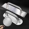 Furniture Handle Heavy Duty Barn Door Pull Stainless Steel Gate Door Handle Door Plate Handle  Push