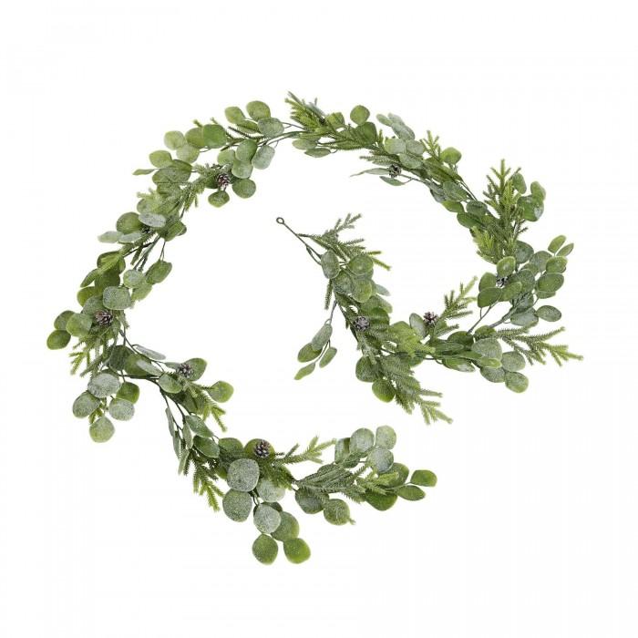 Hill Interiors Frosted Pine & Eucalyptus Artificial Garland