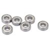 8PCS 608 Roller Skate Bearings Speed Smoothly Low Friction Bearings Skate Board Carbon Steel Roller Bearings