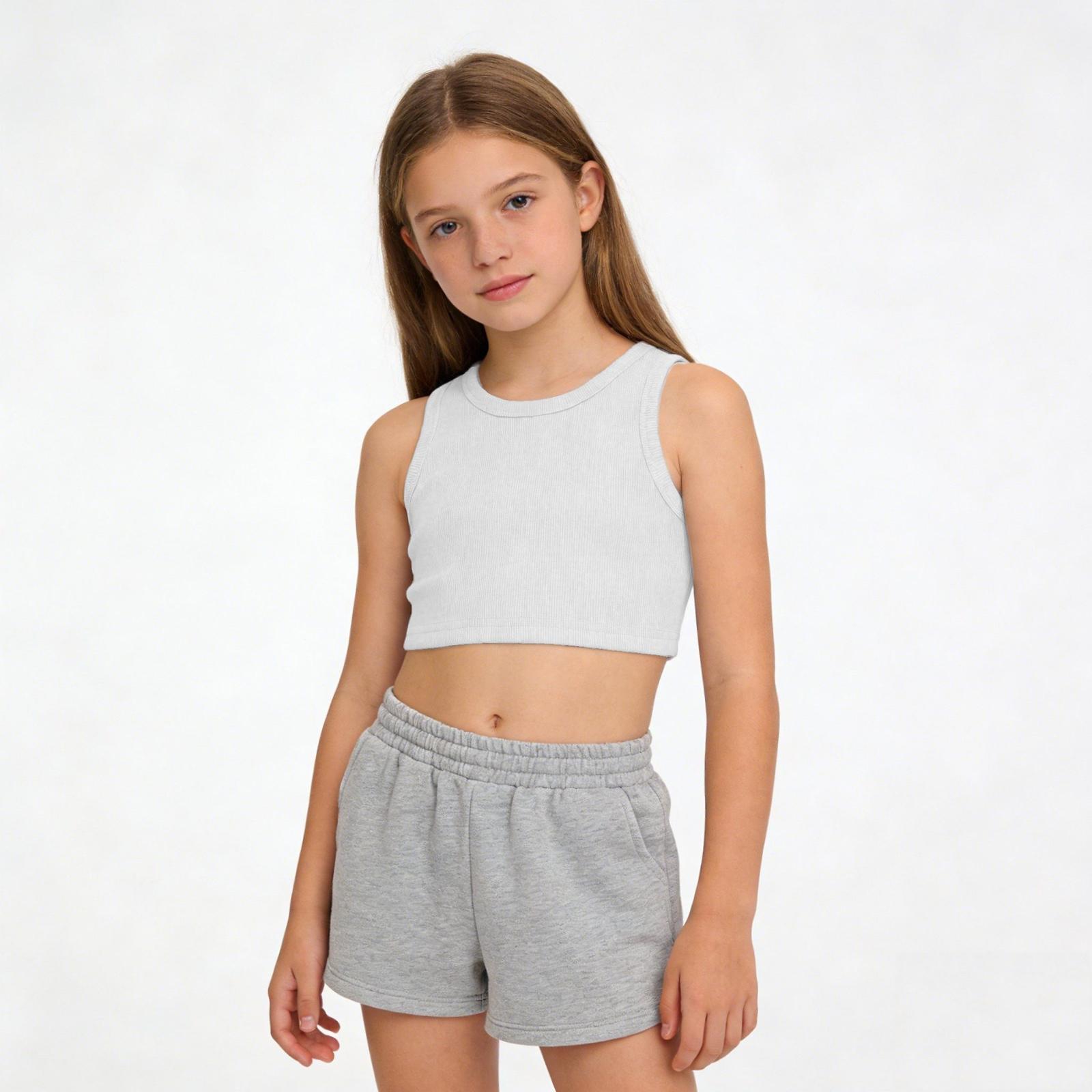 

Children s Casual Short-sleeved Printed Round Neck Fashionable T-shirt Top 90 білий