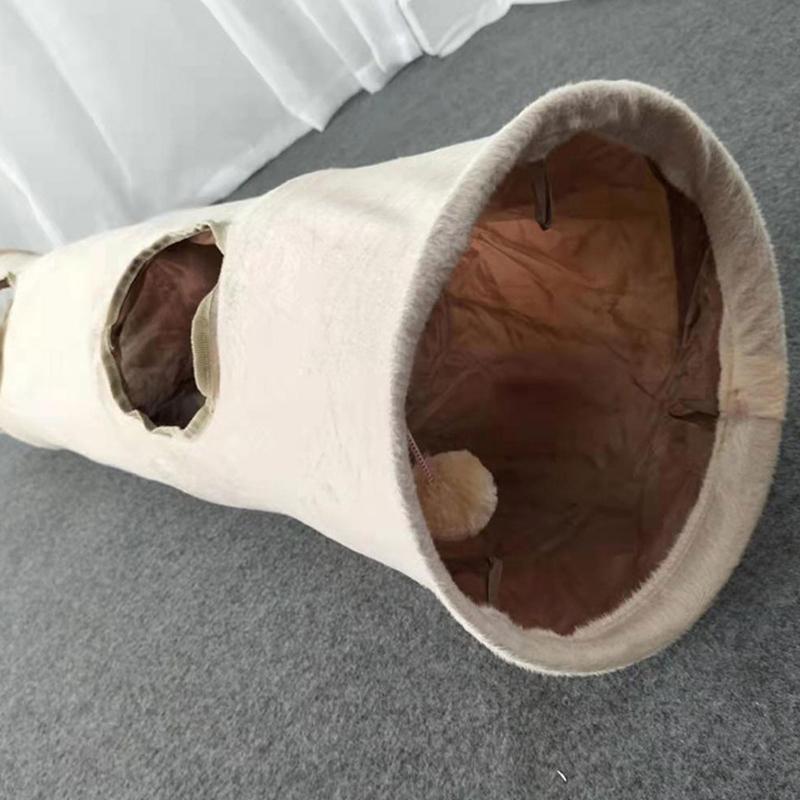Cats Toys Tunnel Tube Tunnels Collapsible Kitten for Play Tent Interactive Toy Maze Cats House for Rabbit Small An