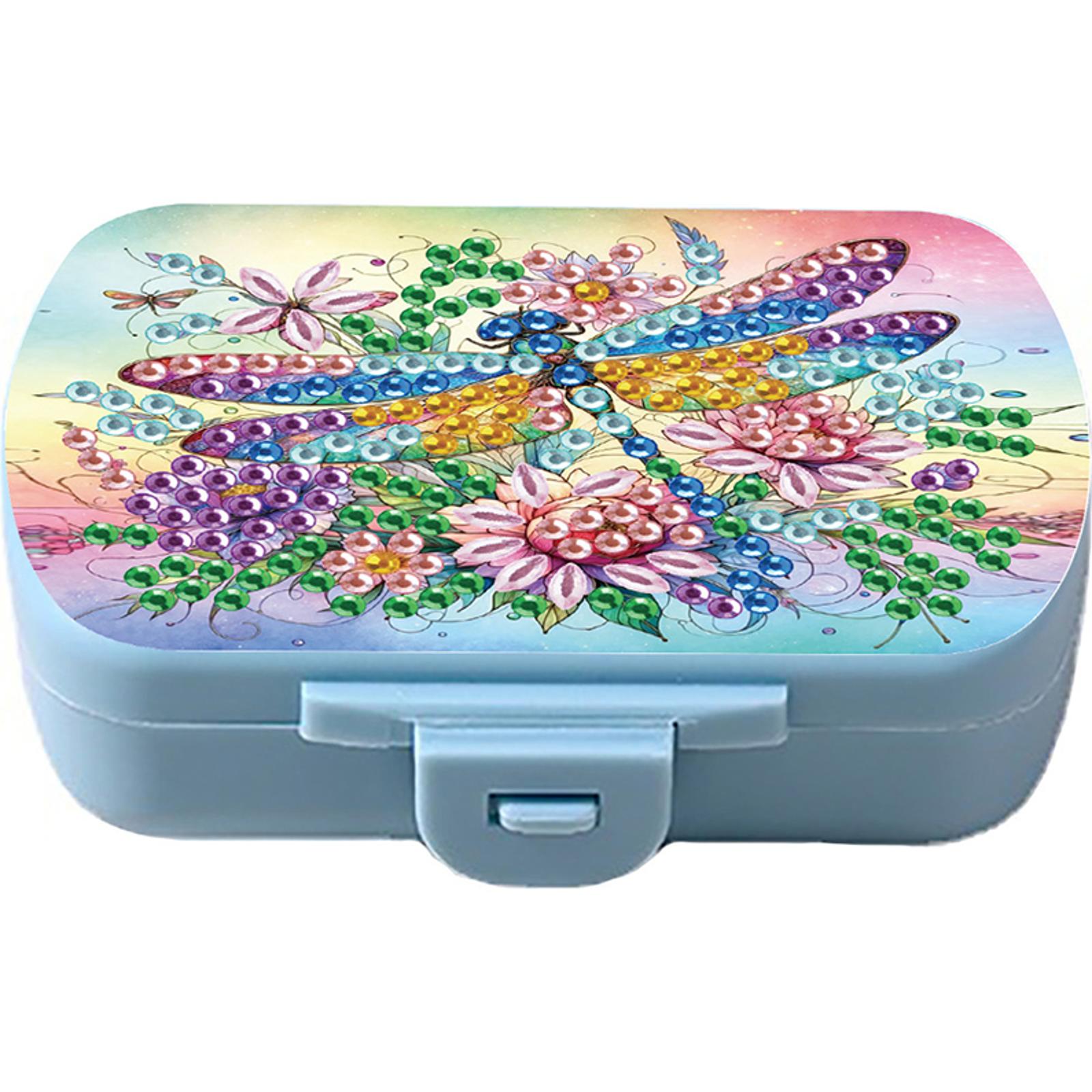 

Diamond Art Painting Vitamin Multi-Compartment Organizer Box Six-Compartment for Outdoor Sports Business Trip Or Handbag