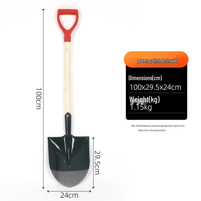 Fire Shovel & Spade for Emergency Rescue, Outdoor Digging, Soil Filling, and Disaster Relief