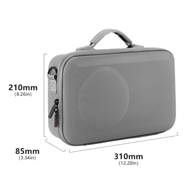 Shockproof Camera Accessories Organizers PU Material Portable Travel Storage Solution
