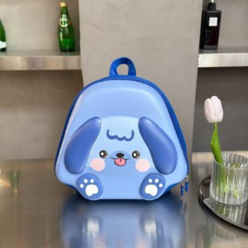 Nuova borsa a forma di guscio d'uovo per bambini design cucciolo carino zaino per scuola materna versatile per ragazzi e ragazze