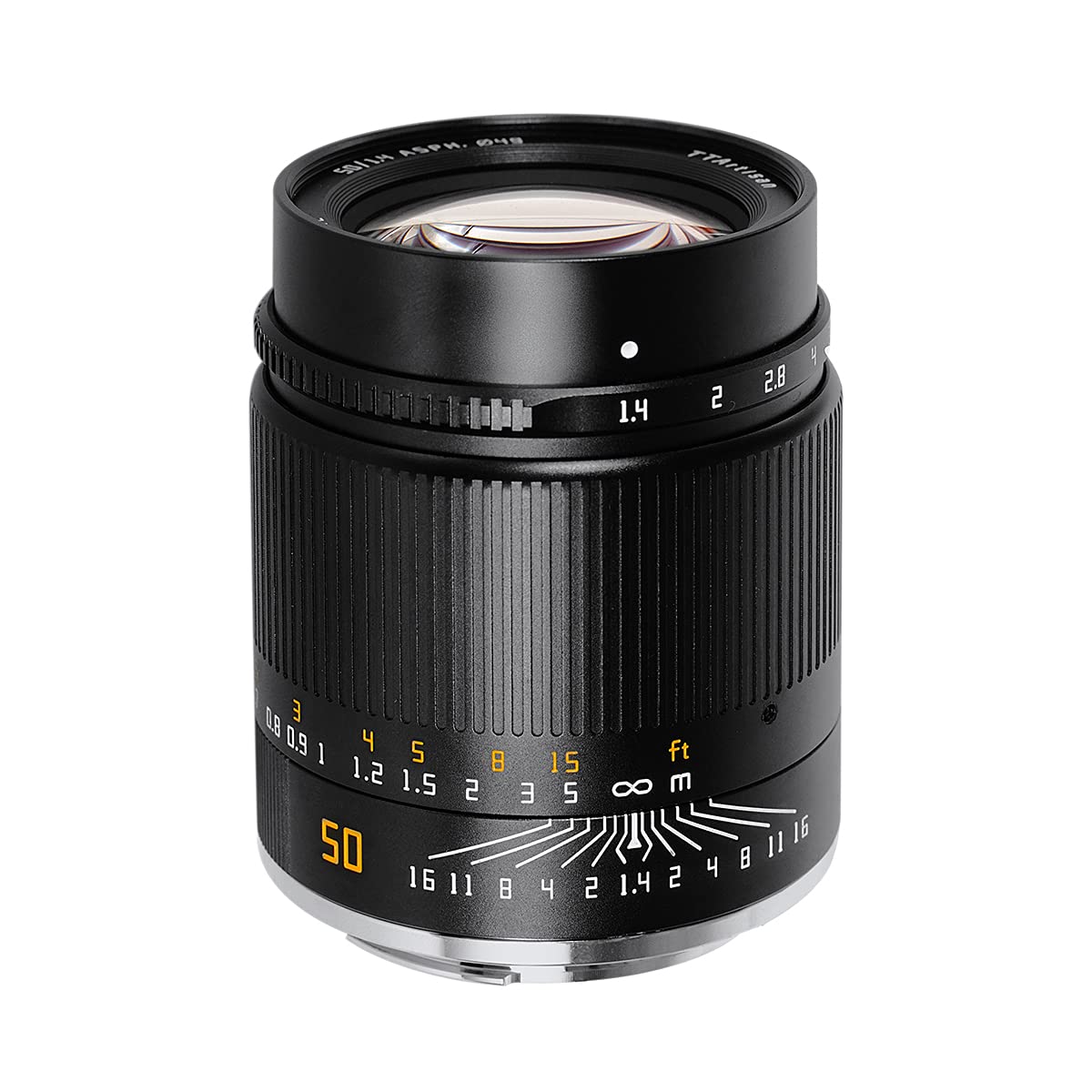 

TTArtisan 50 мм ASPH E Mount Sony E Black Lens Master Optics Гарантия 2 года f/1.4