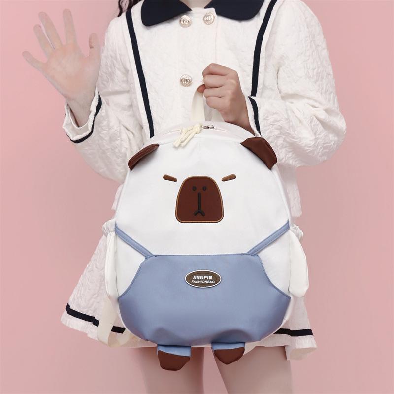New Trend Cartoon Backpack: Cute, Colorful, Oxford Cloth Design for Elementary School