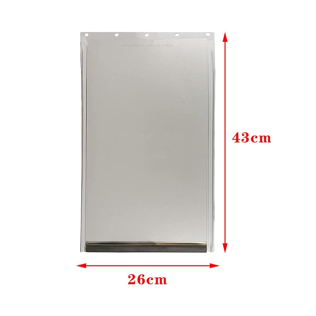 Replacement Cat and Dog Door Flap Weather-Proof for Doggie Doors Compatible with Puppy and Kitten