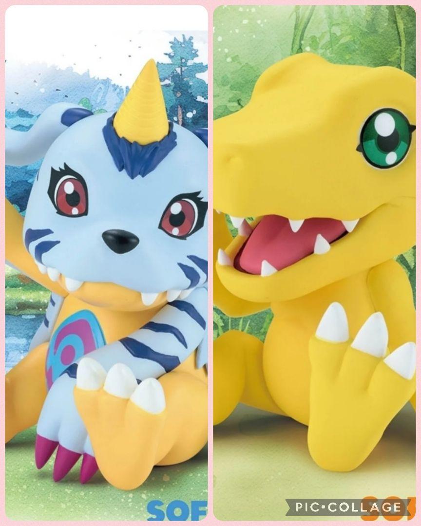

[USED] Digimon Adventure SOFVIMATES Agumon Gabumon