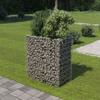 Raised Bed - vidaXL - Gabion - Galvanized Steel - 90x50x100 Cm - Weatherproof