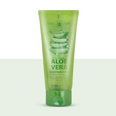 Beruhigendes und feuchtigkeitsspendendes Aloe Vera 92% Beruhigendes Gel (Rohr Typ), 1 Stück