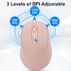 Wholesale Wireless Mouse Dual Mode Portable Slient 1600dpi  Raton Inalambrico Recargable bluetooth 2.4G Wireless Mouse