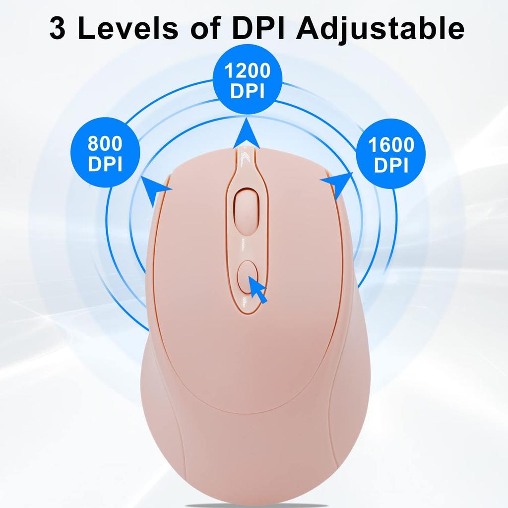 Wholesale Wireless Mouse Dual Mode Portable Slient 1600dpi Raton Inalambrico Recargable bluetooth 2.4G Wireless Mouse