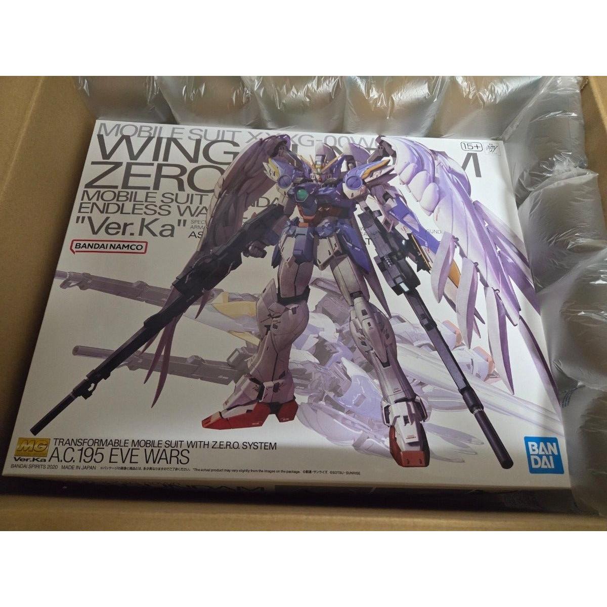 Б/у MG Wing Gundam Zero EW Ver Ka Gunpla Wing Zero