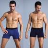 BONITOS 4pcs Boxers Man Underwear Sexy Underpants Mens Cotton Men's Panties Pack Brand